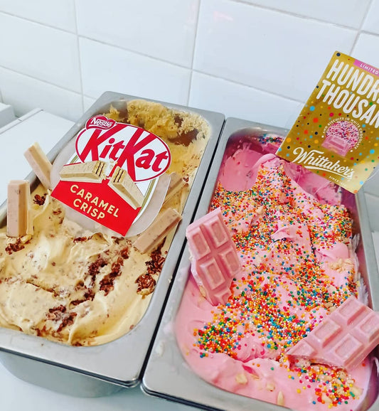 KitKat and Hundreds & Thousands Ice Cream